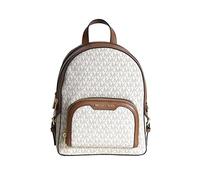 Michael Kors Jaycee Medium Logo Backpack, vaniglia, NS
