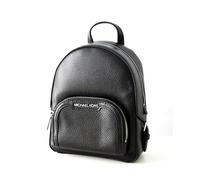 Michael Kors Jaycee XS Convertibile Zip Pocket Zaino Borsa Pelle Nero, nero, Medium, Dimensioni approssimative: 17,8 x 22,9 x 7,6 cm (lunghezza x altezza x larghezza)
