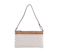Michael Kors Jet Set Borsa a spalla bianco,marrone, pelle sintetica, donna