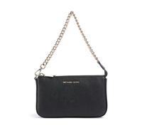 Michael Kors Jet Set Borsa a spalla nero, pelle di vacchetta grana, donna