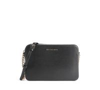 Michael Kors Borsa a tracolla Jet Set pelle, nero, donna, 21 x 14 x 6