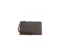Michael Kors - Jet Set Double Zip Wristlet - - Accessories - Donna - Marrone - ONE SIZE