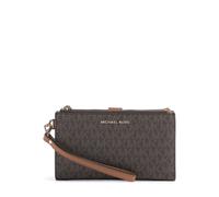 Michael Kors Jet Set Portafoglio marrone scuro, canvas, donna