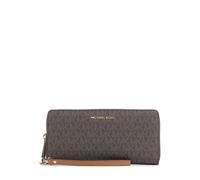 Michael Kors Jet Set Portafoglio marrone, tela, donna