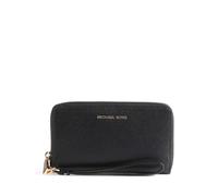 Michael Kors Jet Set Portafoglio nero, pelle granulata, donna