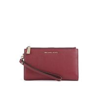 Michael Kors Jet Set Portafoglio rosso scuro, pelle, donna