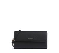 Michael Kors Jet Set Small Borsa a tracolla nero, pelle di vacchetta grana, donna
