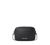 Michael Kors Jet Set Small Pebbled Leather Camera Crossbody Bag Black