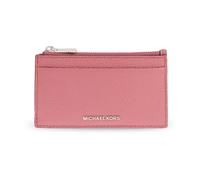 Michael Kors - Jet Set Small Pebbled Leather Card Case - - Accessories - Donna - Rosa - ONE SIZE
