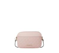 Michael Kors Jet Set Small Signature Logo Camera Crossbody Bag Powder Blush Multi
