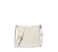 Michael Kors Jet Set Travel Borsa a tracolla piccola con logo, borsa messenger, vaniglia