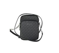 Michael Kors Jet Set Travel - Borsetta a tracolla con logo di dimensioni medie, nero, Medium