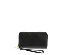 Michael Kors Jet Set Travel Large Flat phone case Leather Black