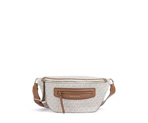 Michael Kors Jet Set Travel Medium Marsupio bianco, pelle sintetica, unisex