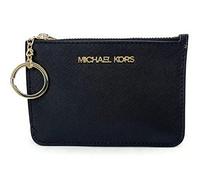Michael Kors Jet Set Travel Small Top Zip Coin Pouch with ID Holder in Saffiano Leather