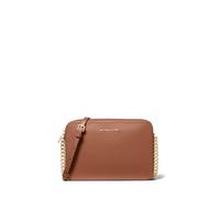 Michael Kors Jet Set Borsa a tracolla marrone, pelle, donna