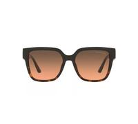 Michael Kors Donna Michael Kors MK2170U KARLIE 390818 Occhiali da sole Iniettato Nero Arancione Squadrata Normale Sfumato