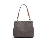 Michael Kors Kensington Borsa hobo marrone scuro, canvas, donna