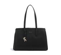 Michael Kors Laila Medium Borsa shopper nero, pelle di vacchetta grana, donna