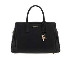 Michael Kors - Laila Medium Leather Satchel - - Bags - Donna - Nero - ONE SIZE