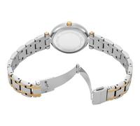 Michael Kors Orologio Laney da donna, movimento al quarzo a tre lancette con cinturino in acciaio inossidabile, 30 mm, Argento e oro