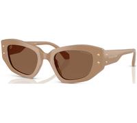 Michael Kors Donna MK2234B LE PRAZ 355573 Occhiali da sole Acetato Marrone Marrone Geometrica Normale