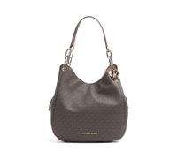 Michael Kors Lillie Borsa hobo marrone scuro, pelle sintetica, donna