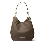 Michael Kors - Lillie Large Logo Shoulder Bag - - Bags - Donna - Marrone - ONE SIZE