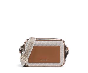 Michael Kors Maeve Borsa a tracolla bianco, tela, donna