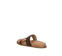 Michael Kors Mandy Flat Sandals, Sandali a Ciabatta Donna, Marrone/Bagagli, 38 EU