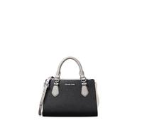 Michael Kors Marilyn - Borsa a tracolla piccola, struttura argentata/nero multicolore