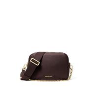 Michael Kors Borsa a tracolla Bryant Camera bag in pelle martellata marrone media