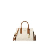 Michael Kors Borsa a tracolla Laila Sm da donna, Hardware color oro/Vaniglia/Ghianda, taglia unica