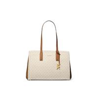 Michael Kors Laila Borsa shopper bianco, tela, donna
