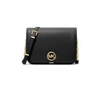 Michael Kors Delancey Borsa a tracolla nero, pelle, donna