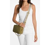 Michael Kors Medium Double Zip Chain Camera Crossbody Denim/plblue Taglia: OS | Borse a tracolla Outlet | Donna | Blu