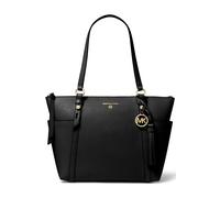 Michael Kors Medium Leather Top Zip Bucket Messenger Bag In Black Taglia: OS | Borse a tracolla Outlet | Donna | Nero