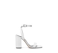 Michael Kors Merriam Block Heel Optic White Taglia: 36.5 | Infradito Outlet | Donna | Bianco