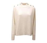 Michael Kors - Mf96P1Kcsn Maglia Girocollo - - Knitwear - Donna - Bianco - L
