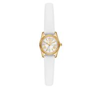 Michael Kors - Micro Lexington Leather Watch - - Accessories - Donna - Bianco - ONE SIZE
