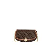 Michael Kors Mila Small Signature Logo Crossbody Bag Brown