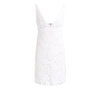 Michael Kors - Mini Abito in Pizzo Floreale Intrecciato - -Dresses -Donna -Bianco -XS