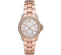 Michael Kors Mini Everest MK7364 Women's Watch - Rose Gold-Tone, Mother-of-Pearl Dial
