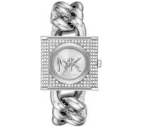 Michael Kors - Mini Lock Pavé Oro Argento Bracciale Orologio a Catena - - Accessories - Donna - Grigio - ONE SIZE
