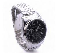 Michael Kors MK 8602 Lexington Orologio Da Uomo Cinturino Nero 43Mm