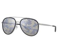 Michael Kors Mk Grigio Specchio Camouflage Aviator Uomo Sole Mk1104 1005 / F 57