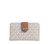 Michael Kors MK Pop Charm Medium Portafoglio bianco, pelle sintetica, donna