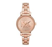 Michael Kors Orologio da Polso Donna MK4335 Sofie IP Oro Rosa Analogico Nuovo