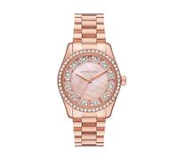 Michael Kors MK7444 Women's Rose Gold-Tone Stainless Steel Watch, 38mm