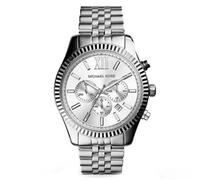 Michael Kors MK8405 Men's Lexington Chronograph Silver-Tone Stainless Steel Watch